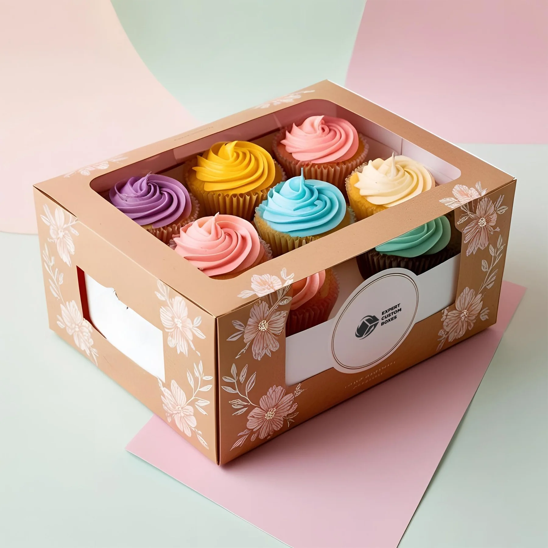 Custom Cupcake Boxes